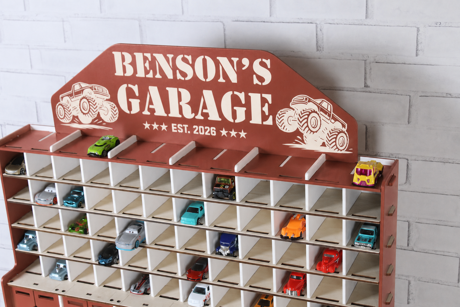 Organizer für große Hot Wheels-Sammlungen