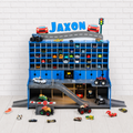 Garage personalizzato per auto giocattoli Hotwheels e Matchbox